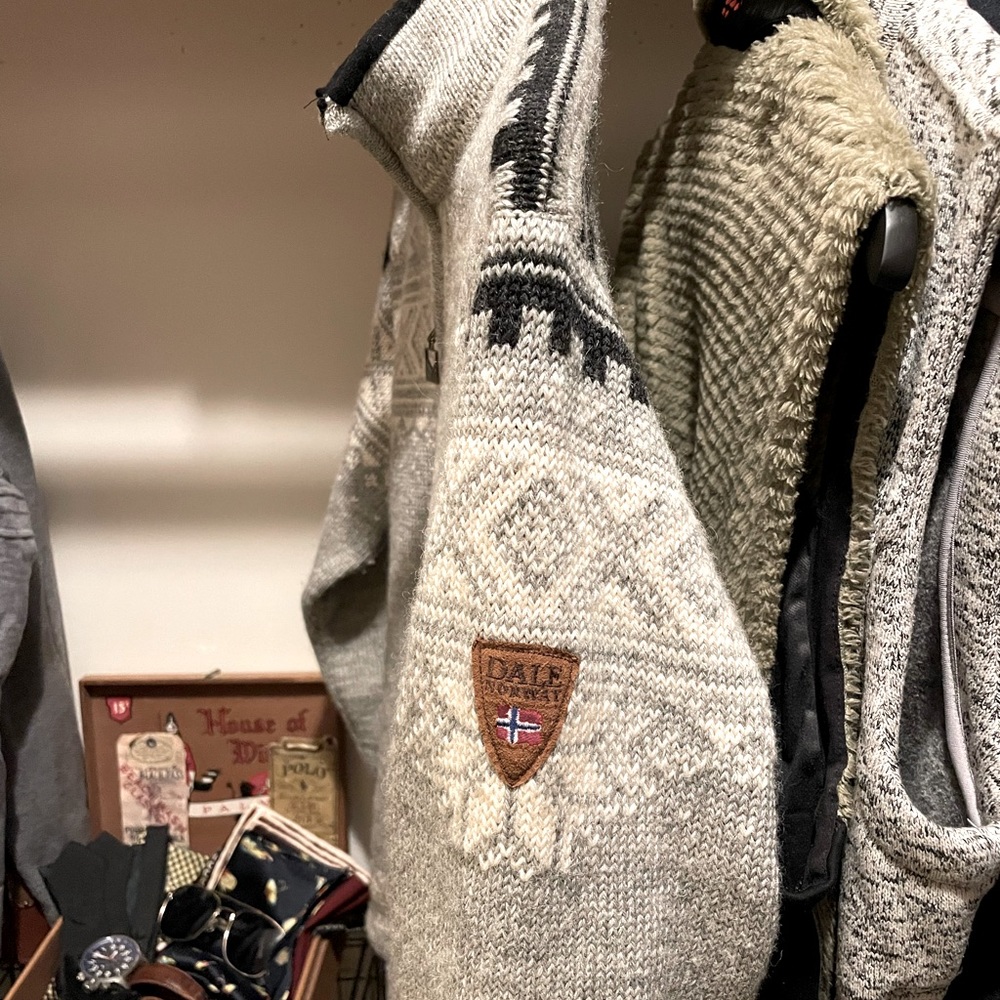 Dale of Norway Wool Sky Half Zip